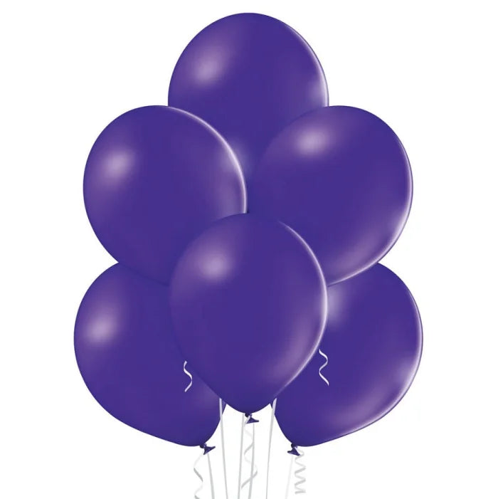 Balony pastelowe Fioletowe, B105, 30 cm