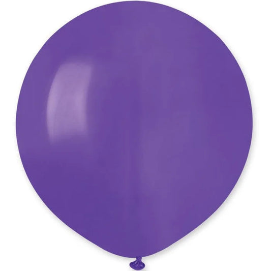 Balony pastelowe Fioletowe, G150, 48 cm, 50 szt.