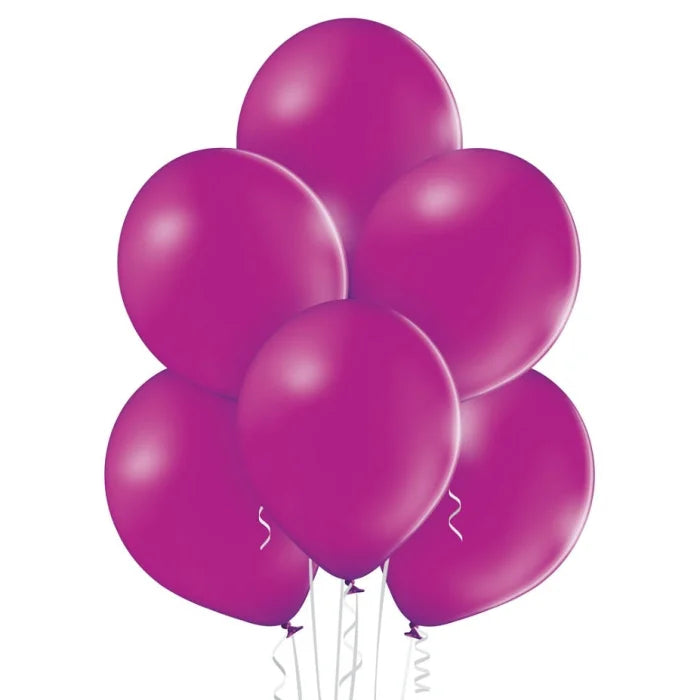 Balony pastelowe Fioletowe Winogronowe, 30 cm