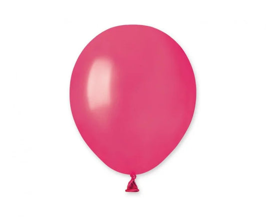 Balony pastelowe fuksja 5” (13 cm) – 100 szt.