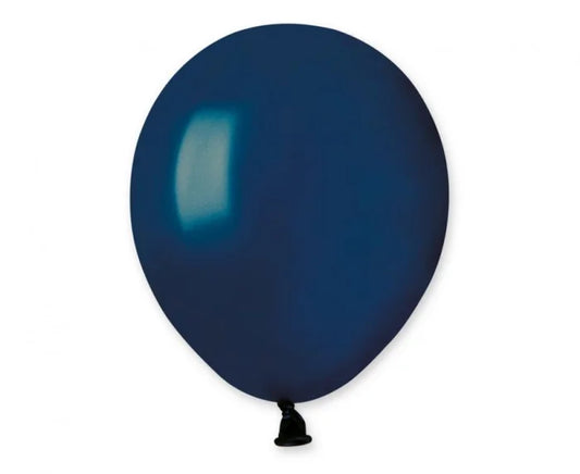 Balony Pastelowe Granatowe (5”)