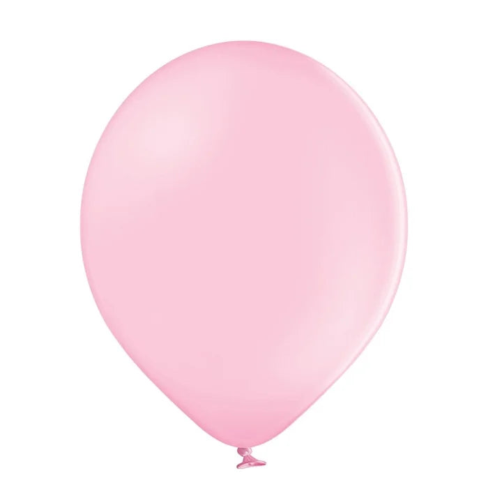 Balony pastelowe Jasnoróżowe, 30 cm