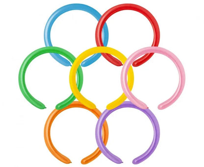 Balony pastelowe różnokolorowe 1” (2,5 cm) – Gemar D2 Assorted (080) 100 sztuk