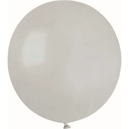 Balony pastelowe Szare, G150, 48 cm, 50 szt.