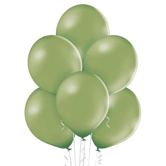 Balony pastelowe Zielone, B105, 30 cm