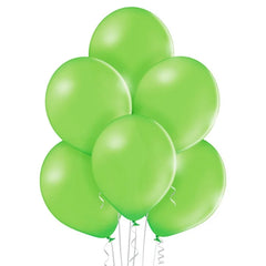 Balony pastelowe Zielone Limonkowe, B105, 30 cm