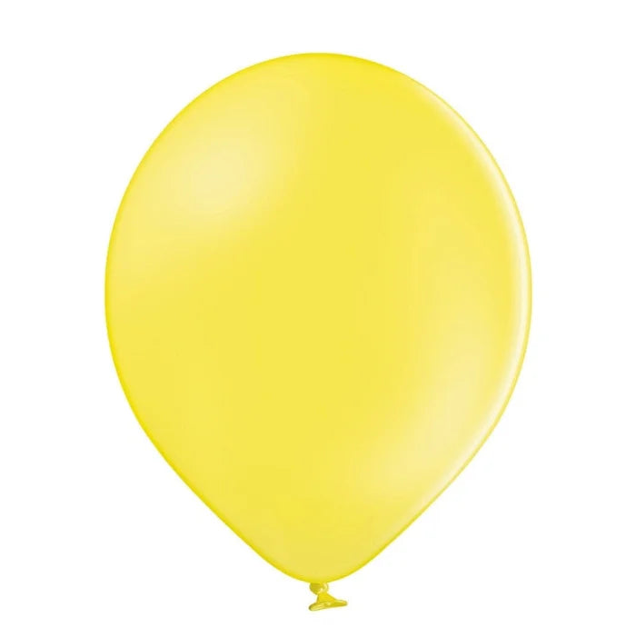 Balony pastelowe Żółte, B105, 30 cm