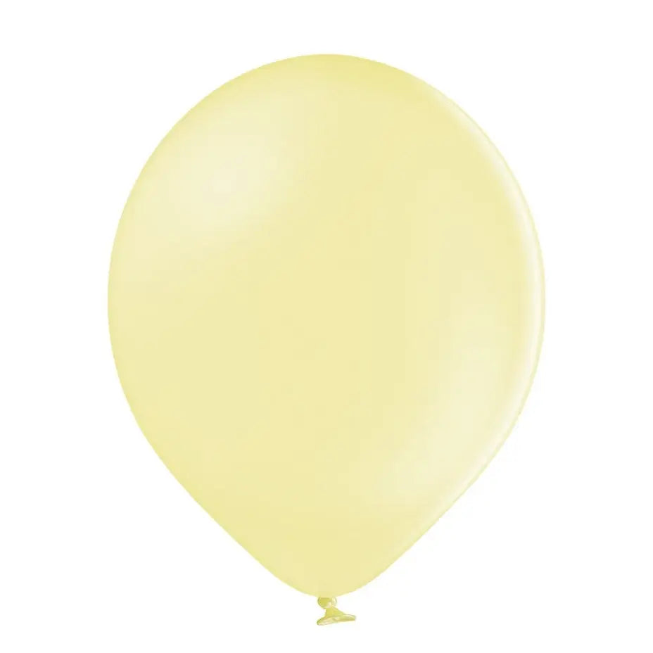 Balony pastelowe Żółte Cytrynowe B105, 30 cm