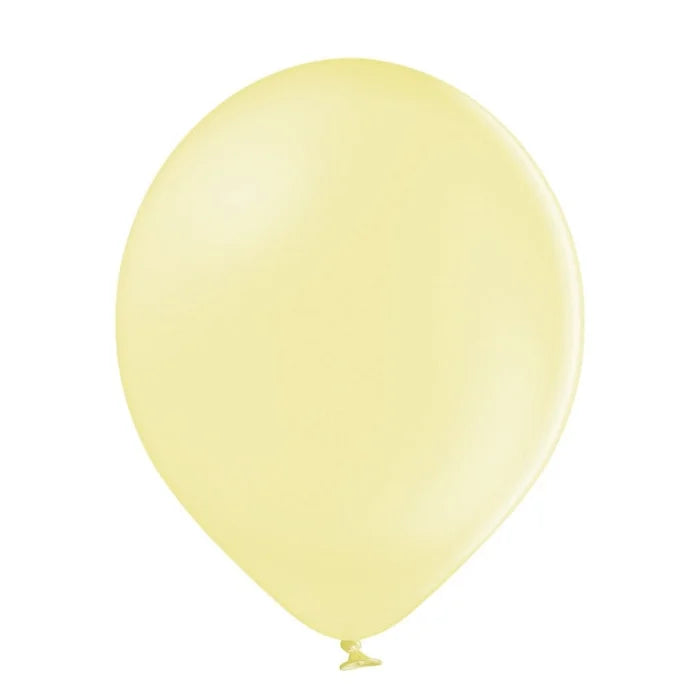 Balony pastelowe Żółte Cytrynowe B105, 30 cm