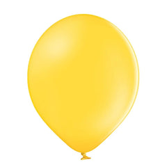 Balony pastelowe Żółte Świetliste, B105, 30 cm