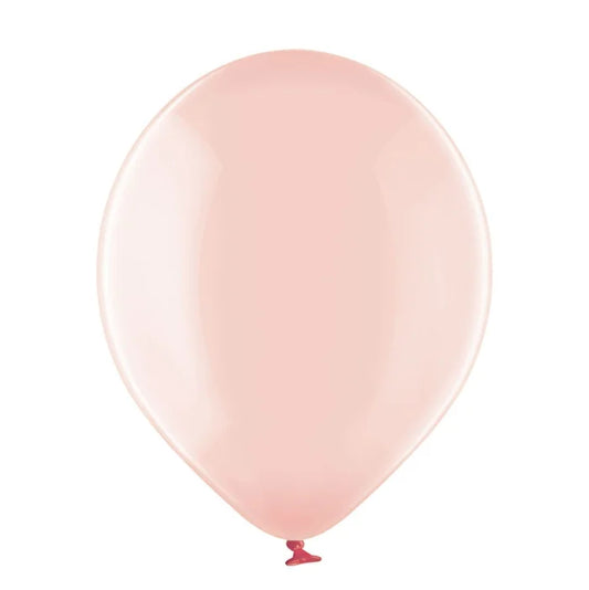 Balony przeźroczyste Czerwone delikatny odcień , B105, 30 cm