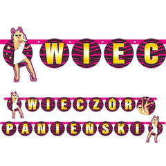 Baner Wieczór Panieński, 20 x 200cm