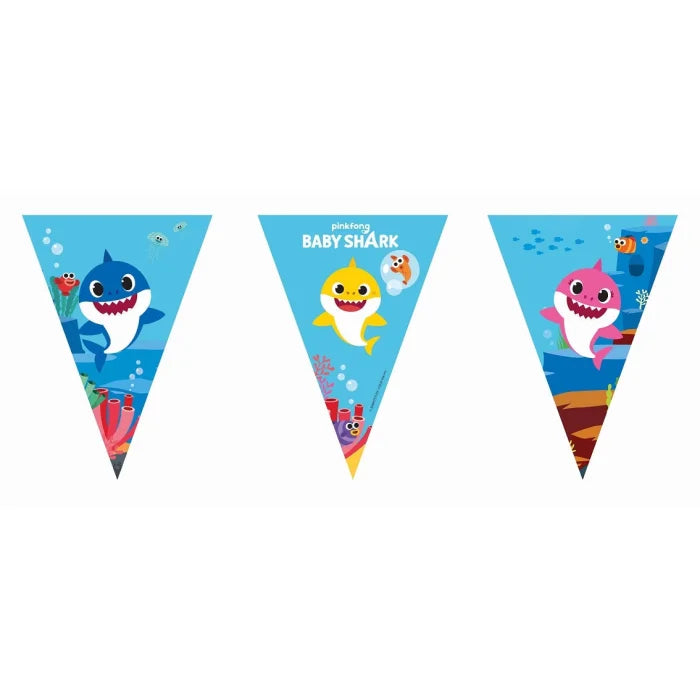 Banner Baby shark, 9 flag, 230cm