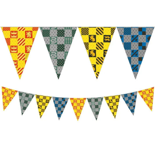 Banner Harry Potter Hogwarts Houses, flagi, 230cm