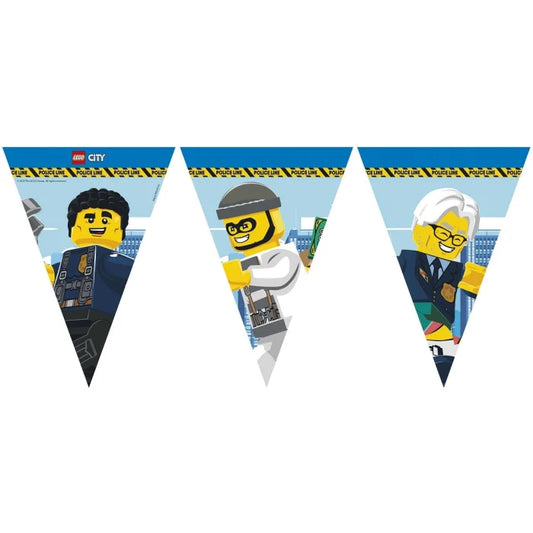 Banner LEGO CITY – 230 cm, 9 flag