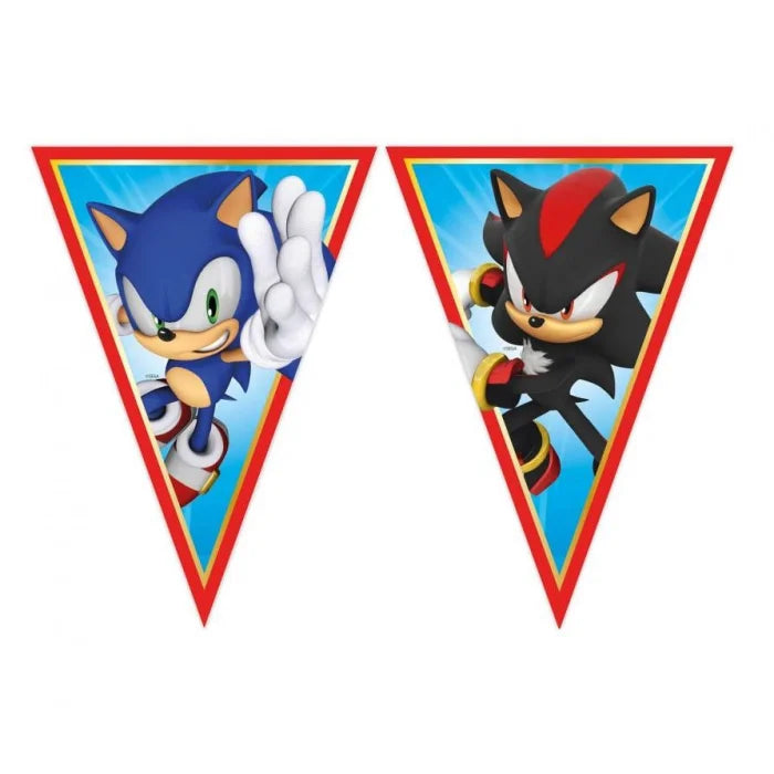 Banner Sonic, flagi papier FSC