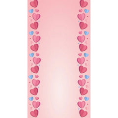 Bieżnik Papierowy Love is in the Air – Serduszka, 200 cm