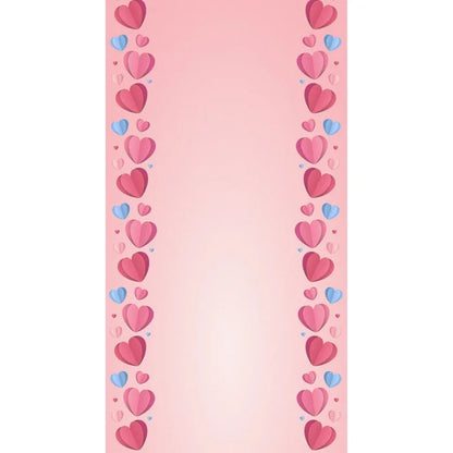 Bieżnik Papierowy Love is in the Air – Serduszka, 200 cm