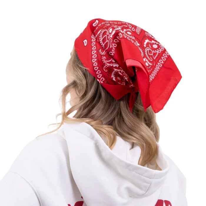 Chustka bandana 54 × 54 cm – uniwersalny dodatek dla dzieci młodzieży i dorosłych - Costume Accessories