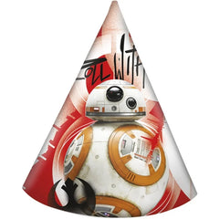 Czapeczki Papierowe "DISNEY STAR WARS" - Urodziny w Stylu Gwiezdnych Wojen!