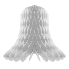 Dekoracja wisząca DZWONEK, srebrna, 20 cm, 1 szt.