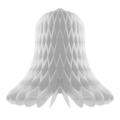 Dekoracja wisząca DZWONEK, srebrna, 20 cm, 1 szt.