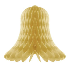 Dekoracja wisząca DZWONEK, złota, 20 cm, 1 szt.