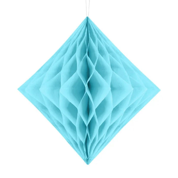 Diament bibułowy, jasny błękit, 20cm