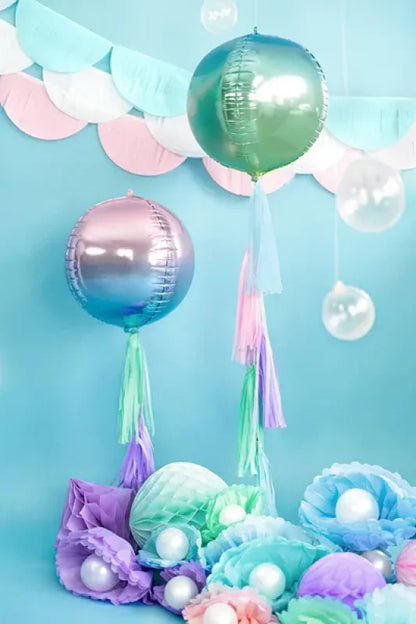 Girlanda frędzle – pastelowy mix ok. 200 cm - Party Decorations