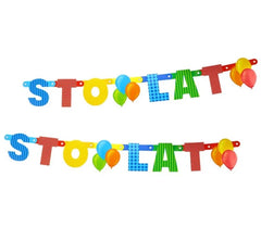 Girlanda Papierowa ’Sto Lat’ Kolorowa 150 cm