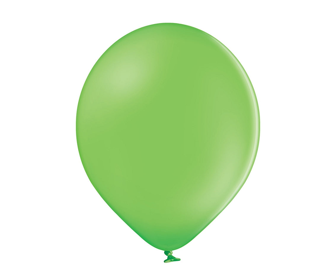 Balony pastelowe Zielone Limonkowe, B105, 30 cm
