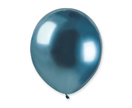 Balony chromowane Niebieskie, AB50, 13 cm, 100 szt.