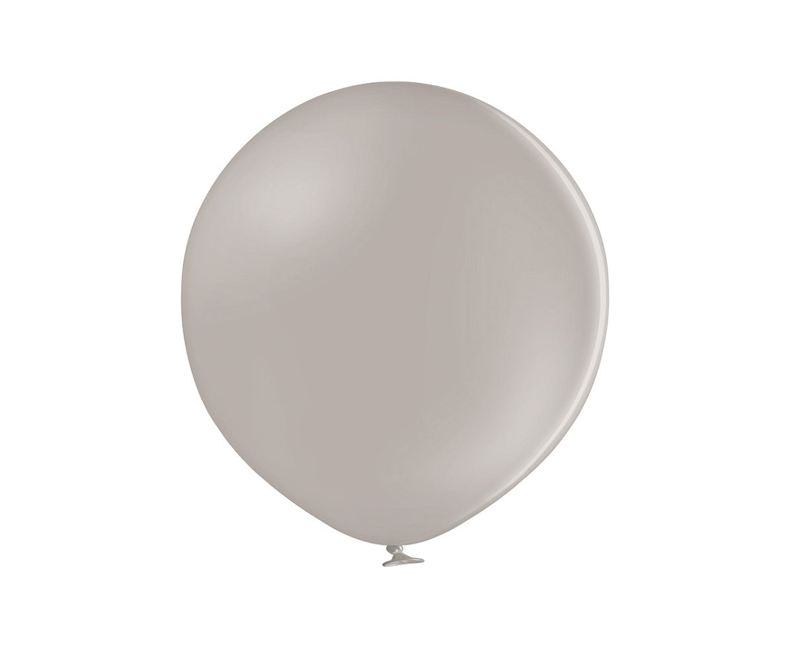 Balony pastelowe Szare, B250, 60 cm, 2 szt.