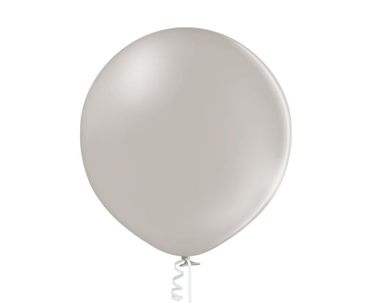 Balony pastelowe Szare, B250, 60 cm, 2 szt.