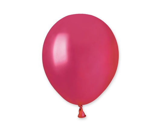 Balony metaliczne Czerwone, AM50, 13 cm, 100 szt.
