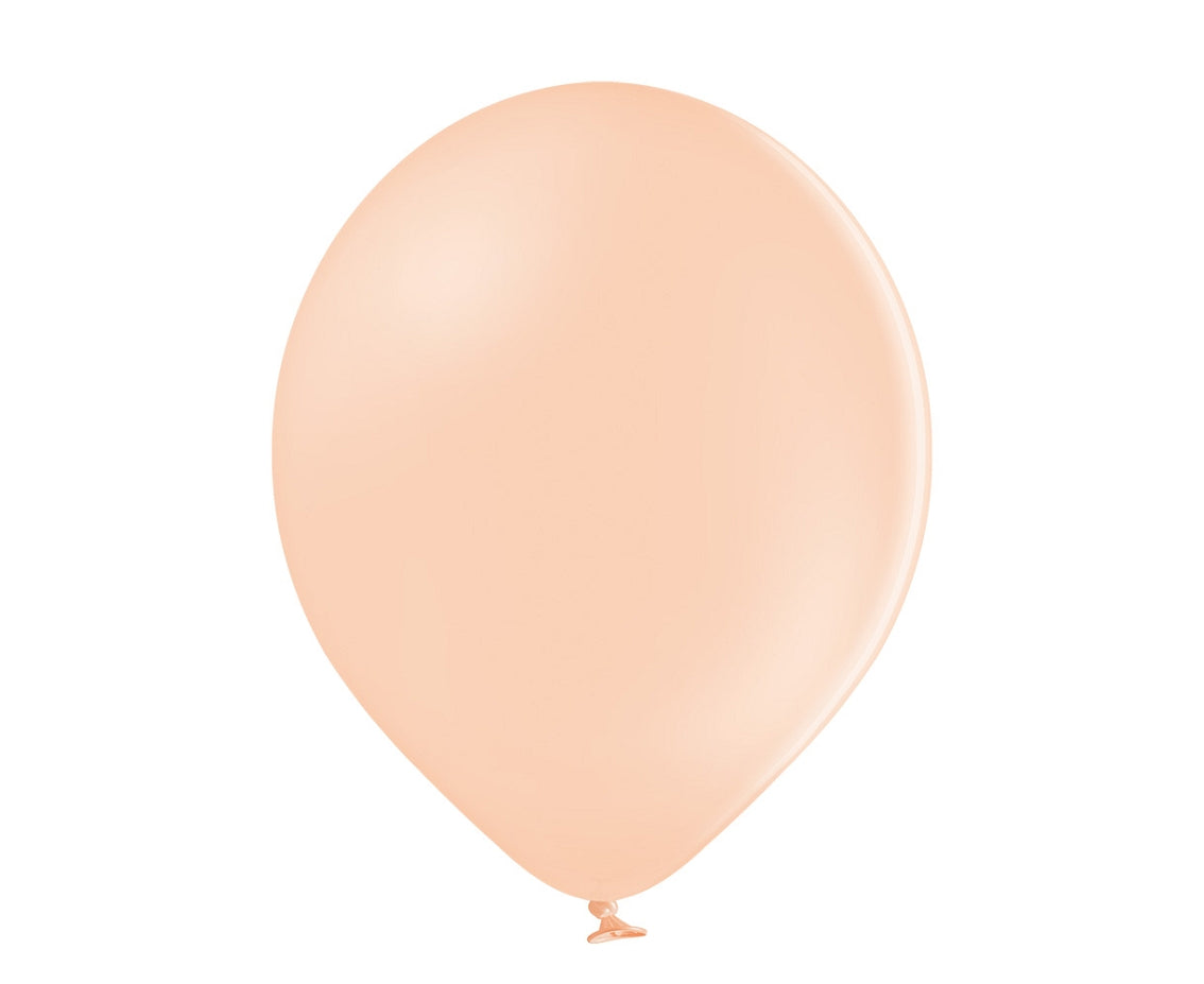 Balony pastelowe Brzoskwiniowe Krem, 30 cm