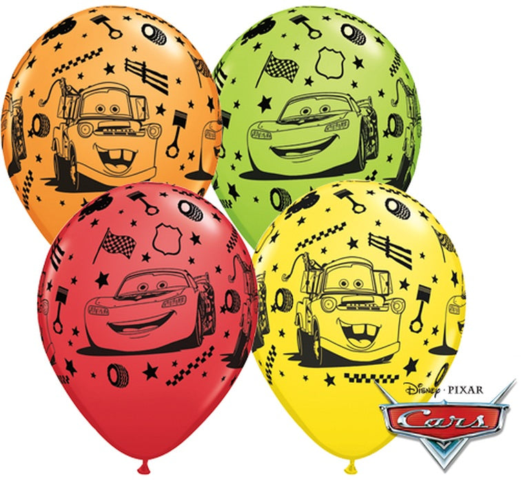 Balony QL 11 cali CARS AUTA Lightning McQueen & Mater