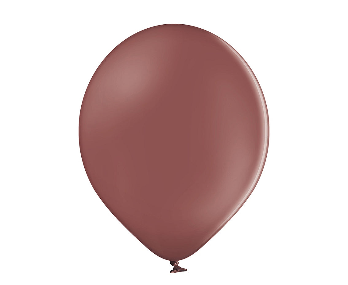 Balony Pastelowe Brązowe, B105, 30 cm