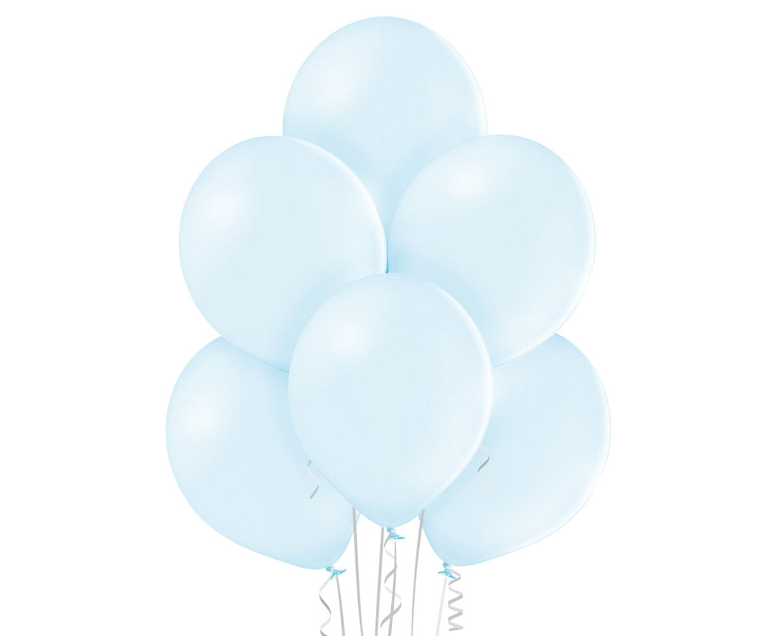 Balony pastelowe Bladoniebieskie, B105, 30 cm