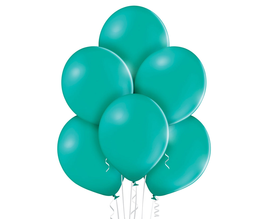 Balony pastelowe Turkusowe, B105, 30 cm