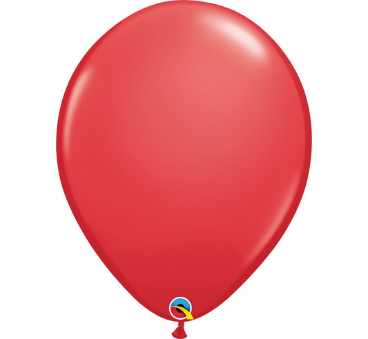 Balony QL 16 cali, pastelowe czerwone