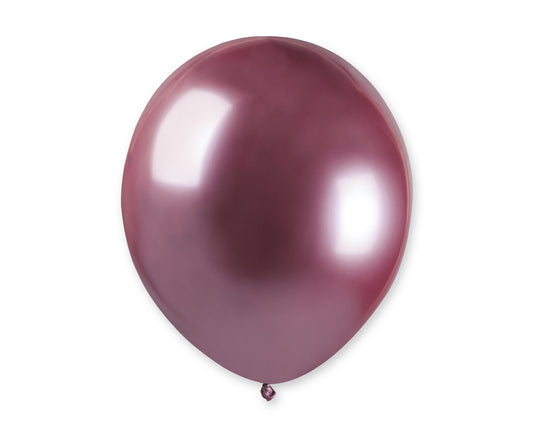 Balony chromowane Różowe, AB50, 13 cm, 100 szt.