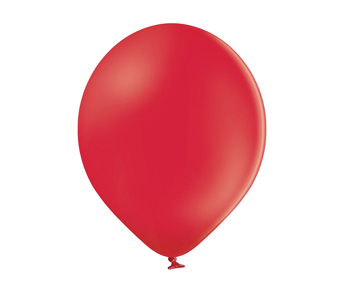 Balony pastelowe Czerwone, B105