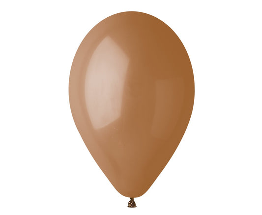 Balony pastelowe Kawowe, G120, 33 cm, 50 szt.
