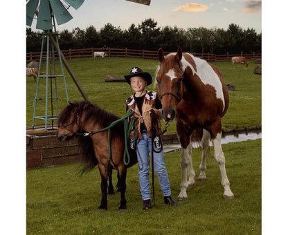 Kapelusz szeryfa czarny dla dzieci – kostiumowy dodatek Wild West