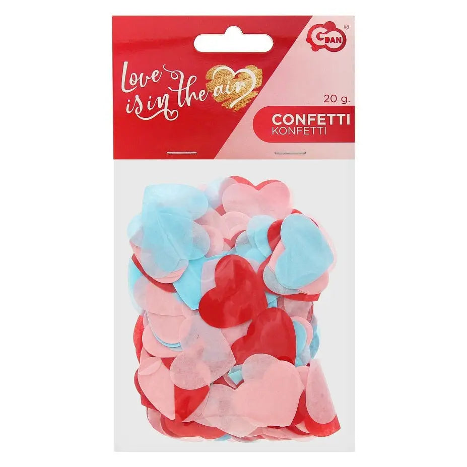 Konfetti Bibułkowe Love is in the Air, Eco-friendly – Mix, 20 g