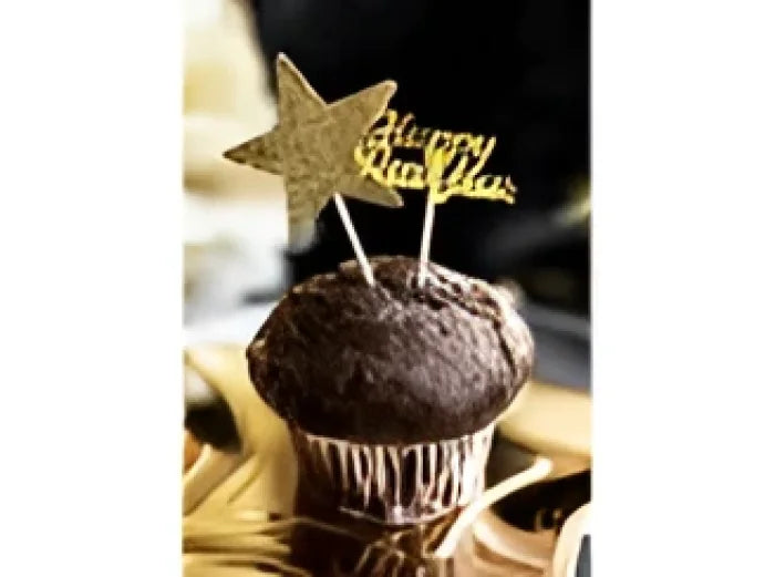 Konfetti Happy New Year złote 4 x 2 cm 3 g - Confetti