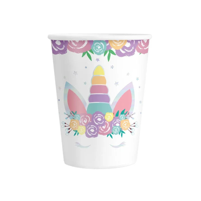Kubeczki Jednorożec – 220 ml 6 szt. - Disposable Cups