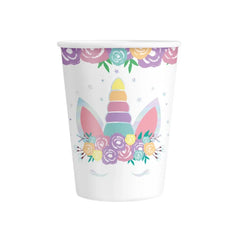 Kubeczki Jednorożec – 220 ml 6 szt. - Disposable Cups