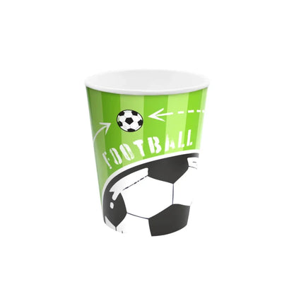 Kubeczki papierowe Football – 220 ml 6 szt. - Disposable Cups